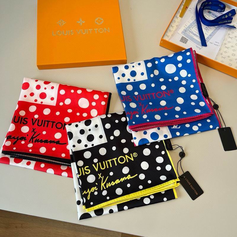 LV silk scarf hm21